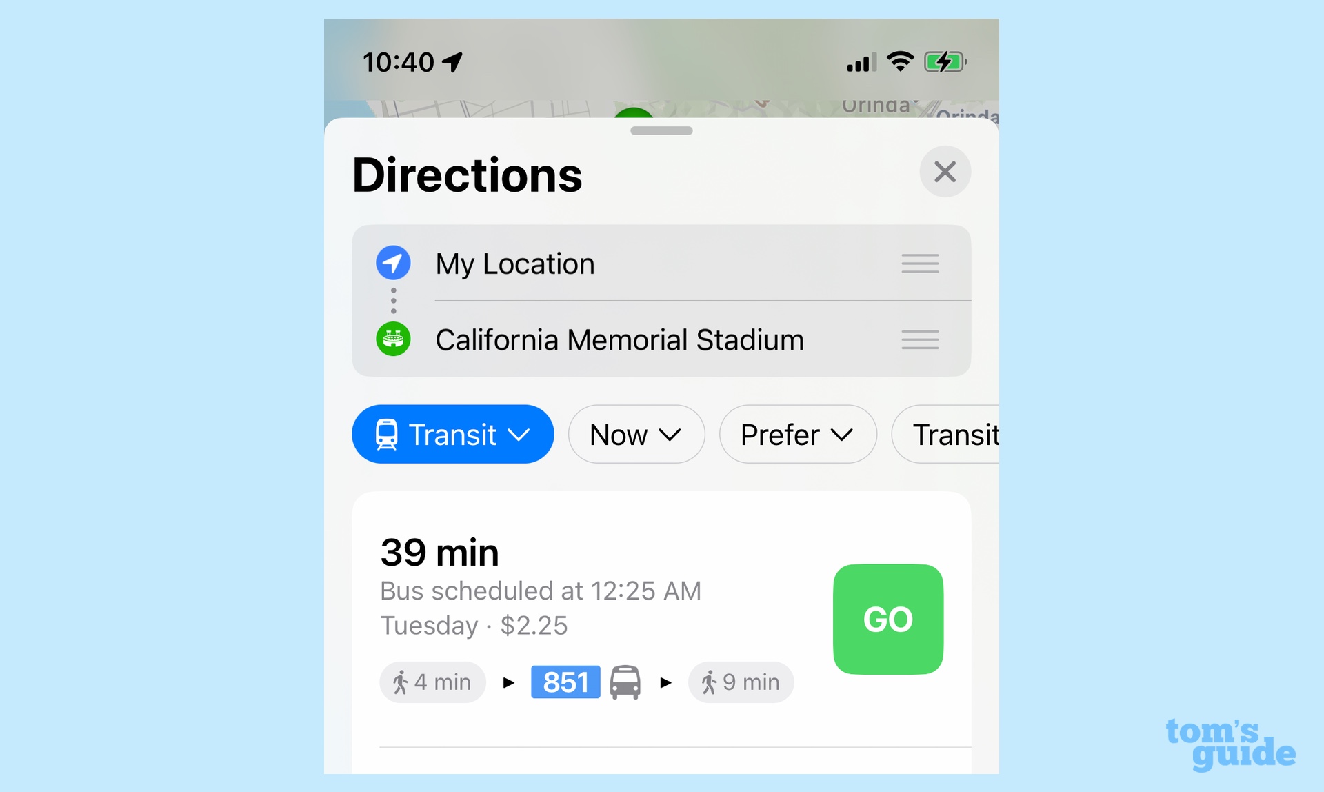 نقشه های iOS 16 کرایه حمل و نقل را نشان می دهد